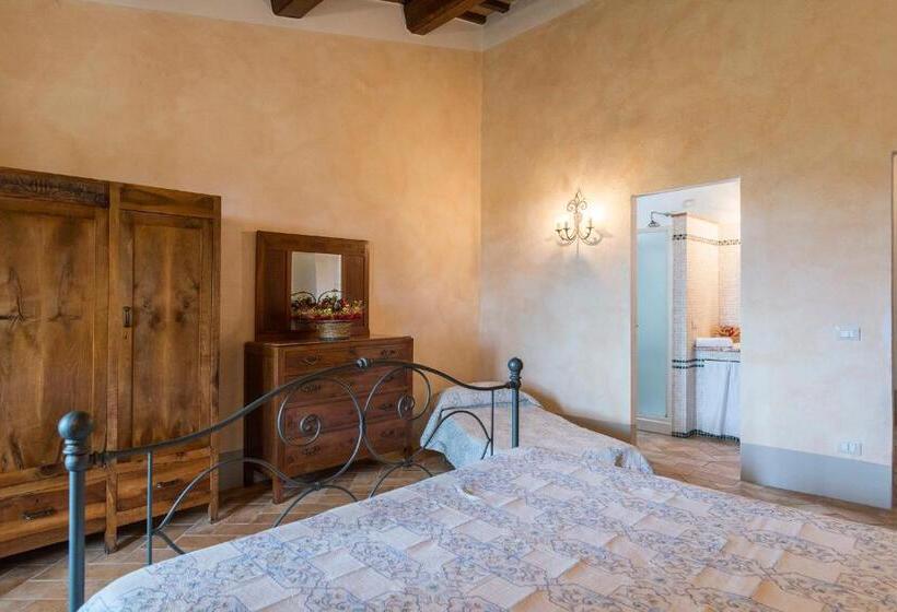 וילה עם חדר שינה אחד ובריכת שחיה, Aurora Agriturismo