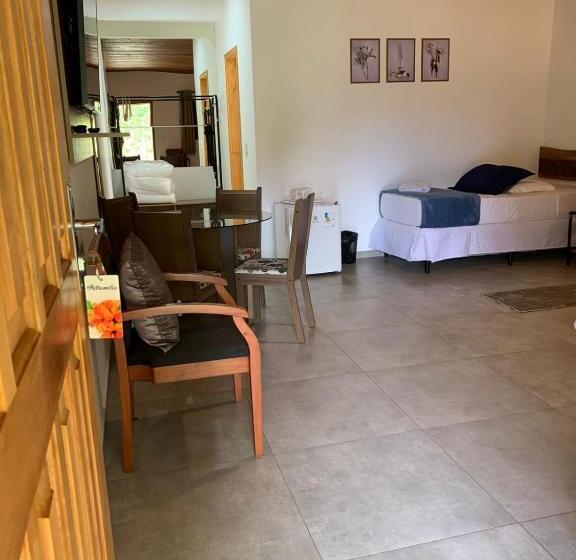 带景观的三人标准房间, Aconchego Da Bocaina