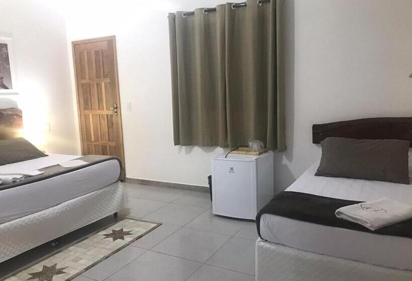 带景观的三人标准房间, Aconchego Da Bocaina