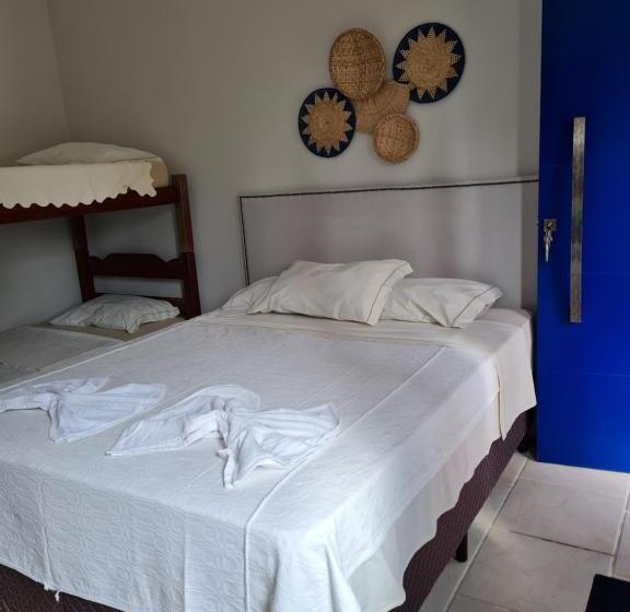 חדר אקונומי לשלושה, Maika I Pousada