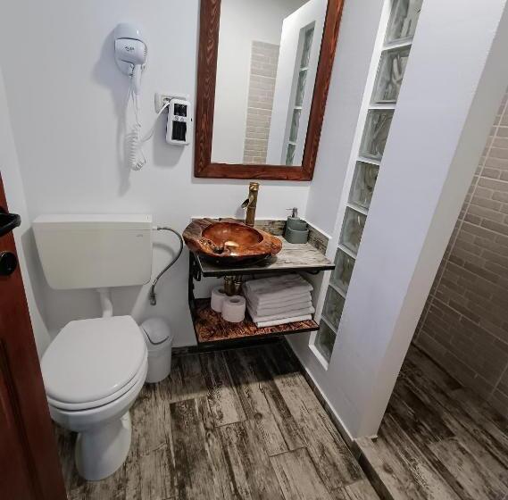 חדר סטנדרט לשלושה עם נוף לגינה, Casa De Vacanta La Locanda Dubova