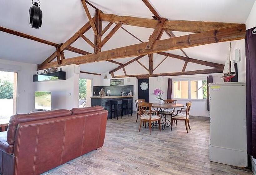 低层单卧公寓, Domaine Des Jardins De La Saône