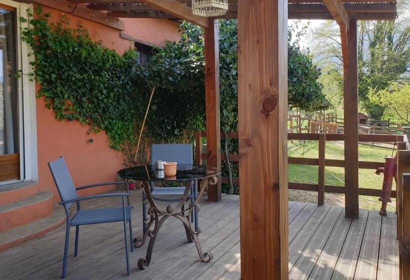 Люкс с Террасой, Chambre D Hôtes Le Petit Ranch
