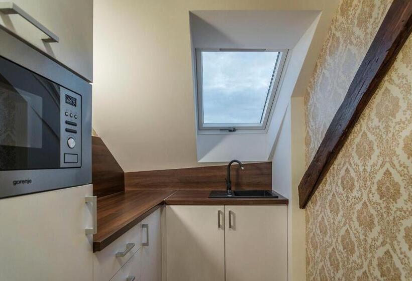 バルコニー付きデラックスルーム, Contactless Check In Retro Apartments Bosak