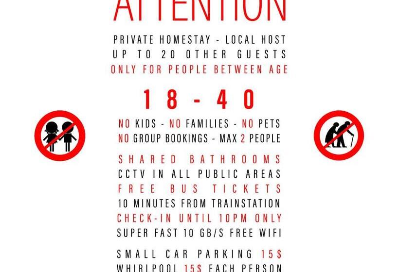 غرفة قياسية حمام مشترك, Young Backpackers Homestay