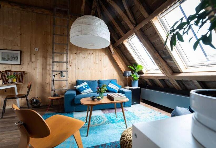 带1个卧室的豪华公寓, B&b Appartement Hemels