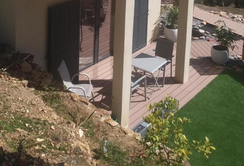 غرفة قياسية مطلة على الجبل, L Oliveraie Du Fango