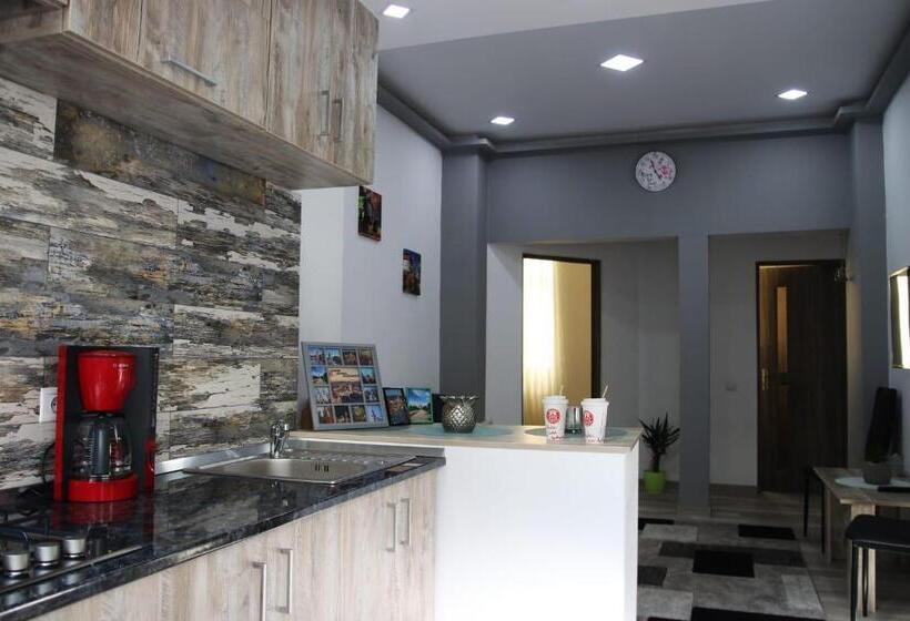 منزل غرفة نوم واحدة, Andres Central Apartments House