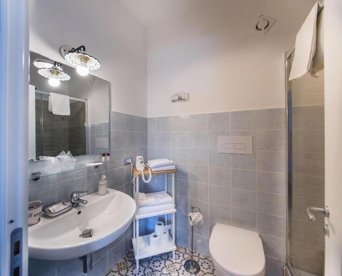 标准间带阳台, La Stanza Dell Angolo