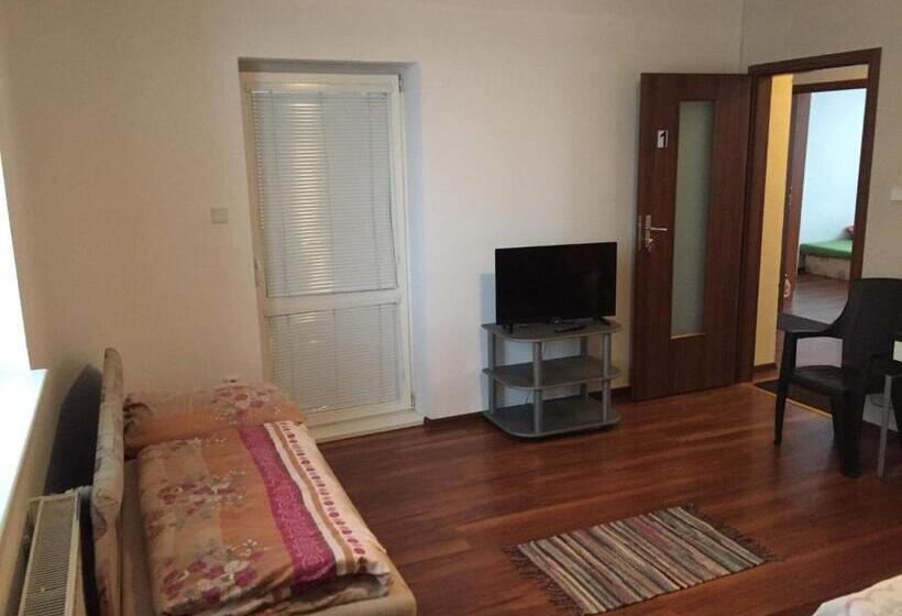 غرفة رباعية اقتصادية مع حمام مشترك, Hostel Fontana