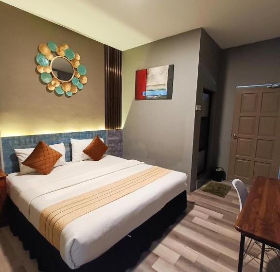 חדר דלוקס עם מרפסת, Tc Theme Park Guest House