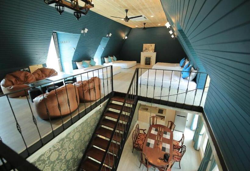 اتاق خانوادگی با سرویس بهداشتی مشترک, Villa Pason