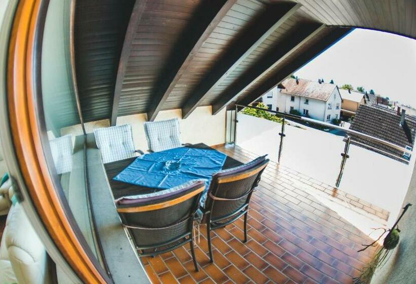 침실 1개 테라스 아파트, Gästehaus Adler