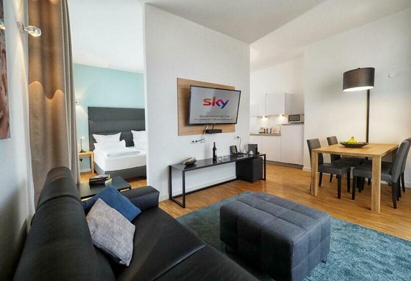 דירת חדר, Apparthotel Rivers Passau