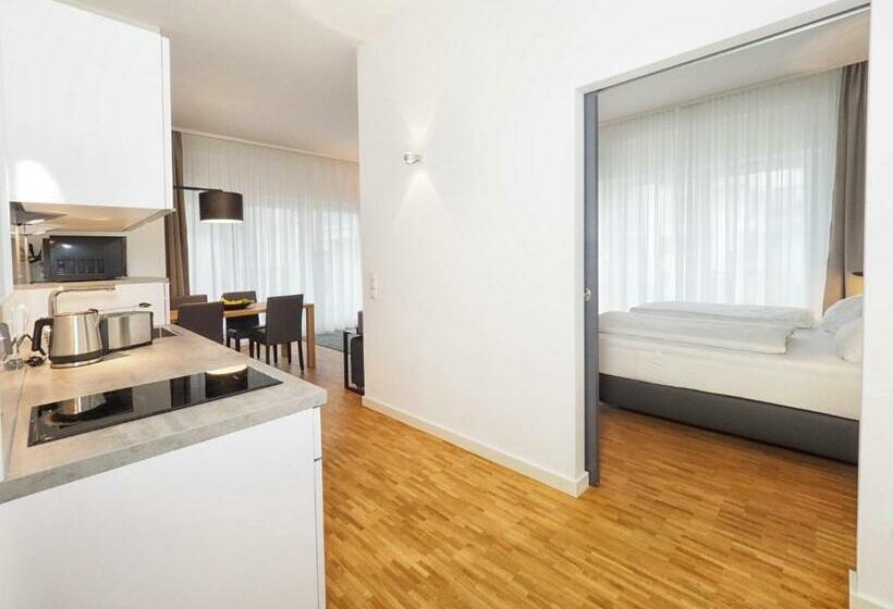 דירת חדר, Apparthotel Rivers Passau