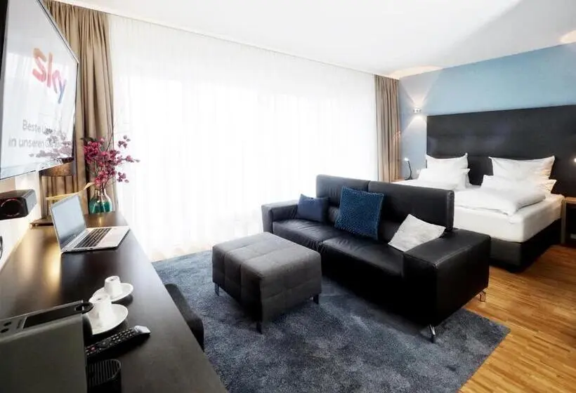 バルコニー付き１ベッドルームアパートメント, Apparthotel Rivers Passau