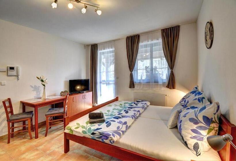 آپارتمان 1 خوابه با بالکن, Penzion U Zámeckého Parku