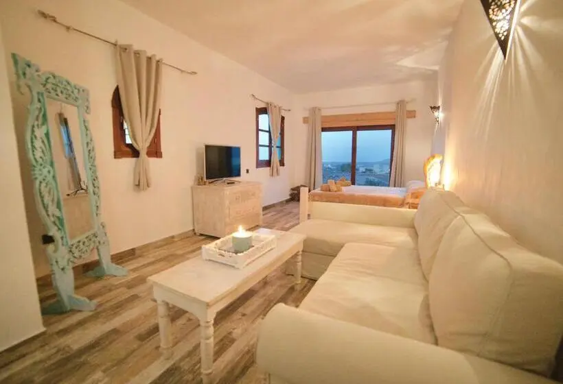 景色の見えるスタンダード4人部屋, Tindaya Nature Home Ocean View