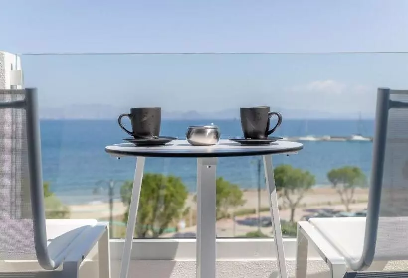 اتاق استاندارد با بالکن و چشم‌انداز دریا, Kos Divine Hotel & Suites