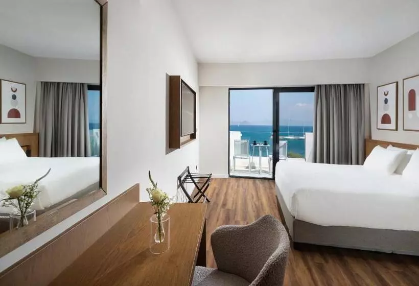 اتاق استاندارد با بالکن و چشم‌انداز دریا, Kos Divine Hotel & Suites