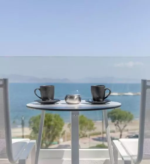 اتاق استاندارد با بالکن و چشم‌انداز دریا, Kos Divine Hotel & Suites
