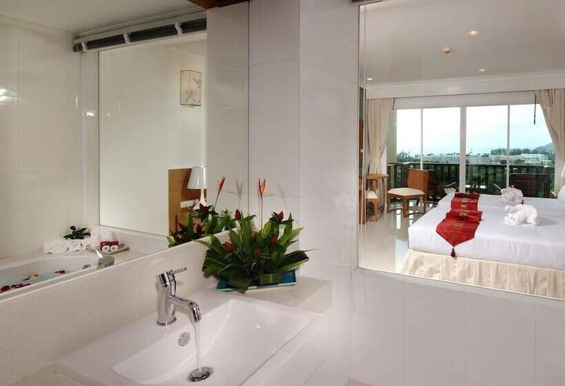 غرفة ديلوكس مطلّة علي البحر, Princess Seaview Resort & Spa   Sha Plus