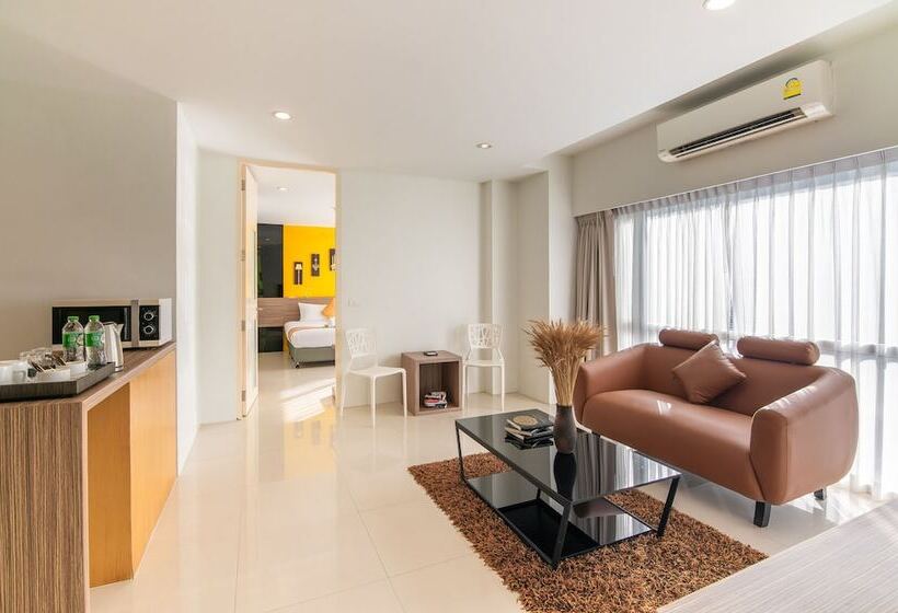 침실 1개 디럭스 아파트, The Lantern Resorts Patong   Sha Extra Plus