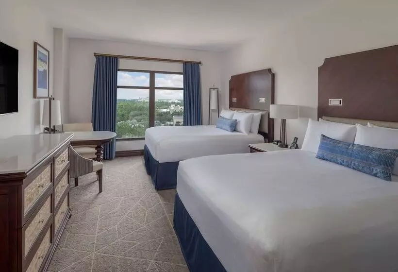 ２ダブルベッドのスタンダードルーム, Wyndham Grand Orlando Resort Bonnet Creek