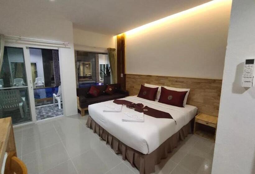 스탠다드 룸 킹사이즈 침대, Yuwadee Resort