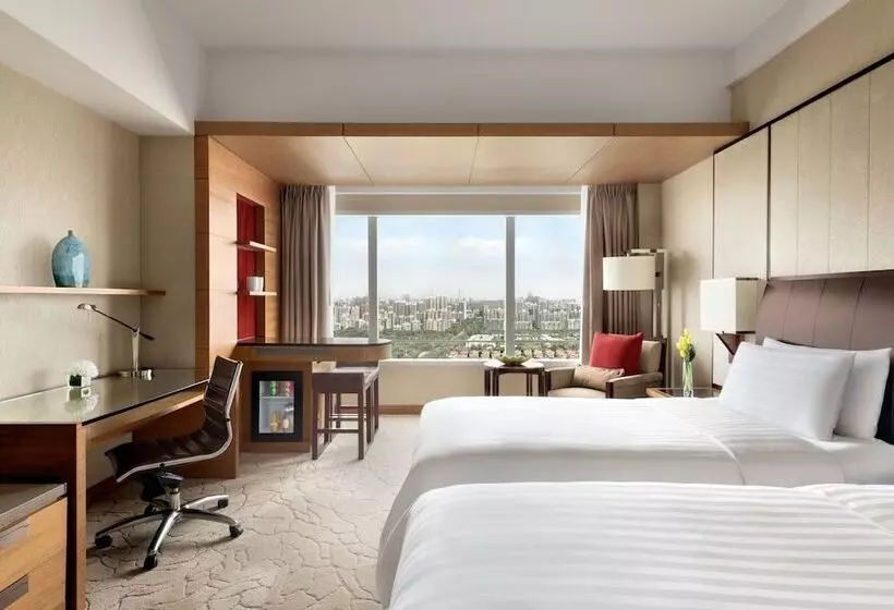 Deluxe-huone Puistonäkymä, Kerry Hotel Pudong, Shanghai