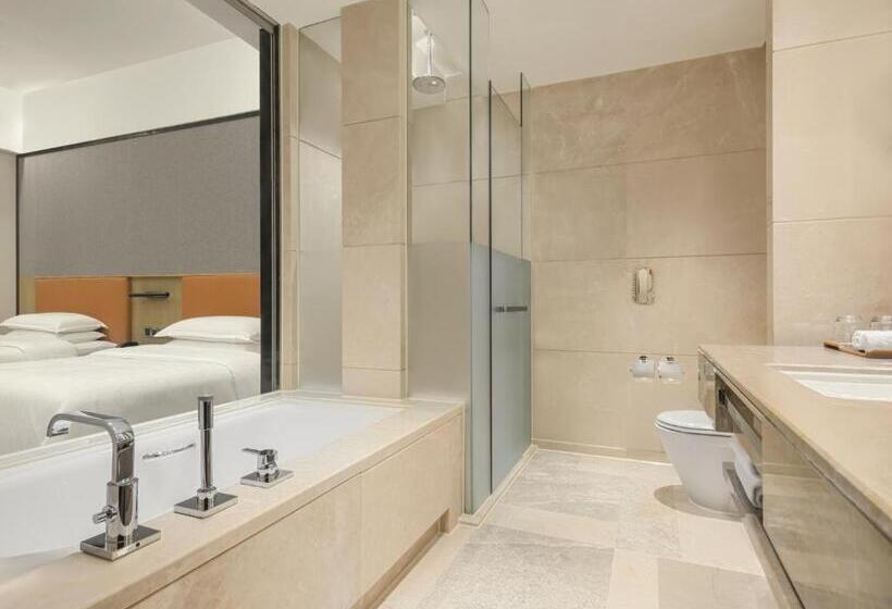 琮城市景观的豪华间, Sheraton Guangzhou