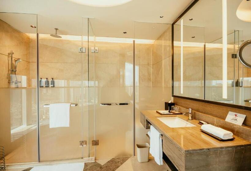 带大床的豪华间, Sheraton Guangzhou