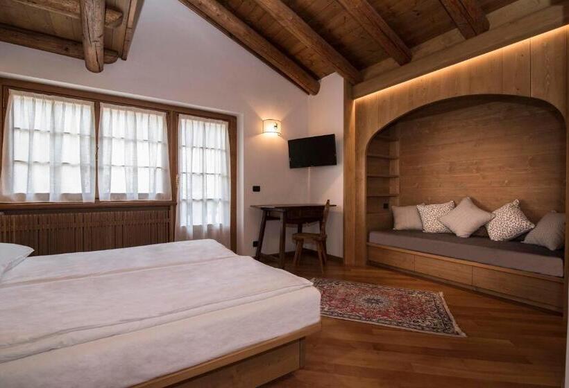اتاق لوکس سه تخته, Ca Milla B&b Nelle Dolomiti