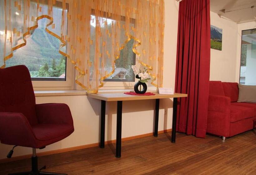 דירה בת חדר שינה 1 עם נוף, Frühstücks Radpension Taurer Thoman