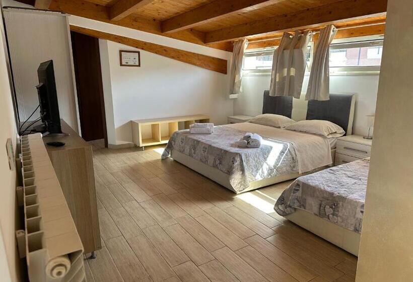 带花园景观的标准工作室, B&b Le Mansarde