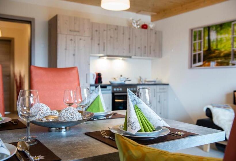 Апартаменты 1 Спальня, Feriendorf Edelweiss