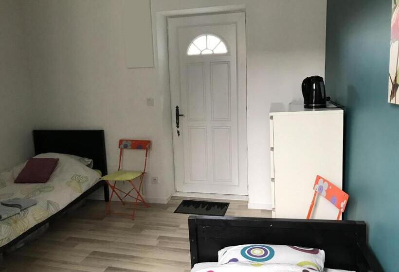 스탠다드 테라스 룸, Chambre Indépendante Avec Sdb Terrasse Privative. Centre Ville