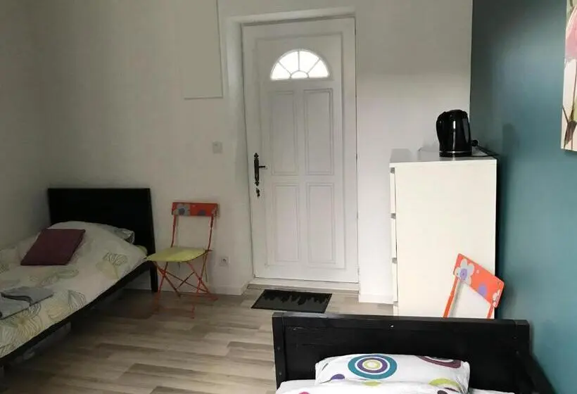 Standard-huone Terassi, Chambre Indépendante Avec Sdb Terrasse Privative. Centre Ville