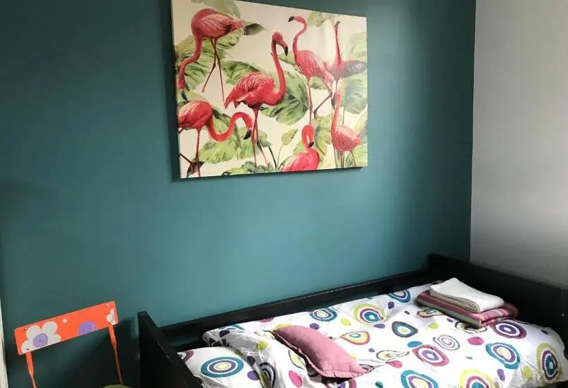 Standard-huone Terassi, Chambre Indépendante Avec Sdb Terrasse Privative. Centre Ville