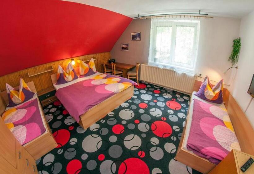 اتاق استاندارد چهار تخته, Penzion Riverside