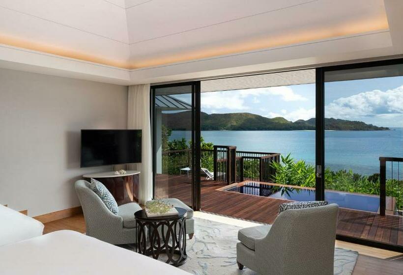 فيلا غرفة نوم واحدة مطلّة علي البحر, Raffles Seychelles