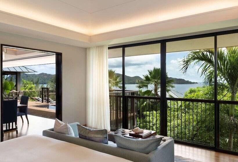 فيلا غرفة نوم واحدة مطلّة علي البحر, Raffles Seychelles