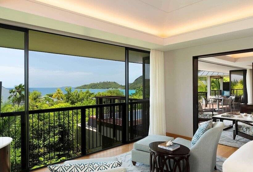 فيلا غرفتين نوم مطلة على البحر, Raffles Seychelles