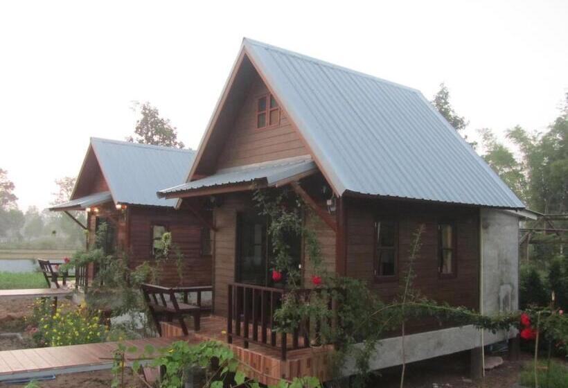 Quarto standart com varanda, Baan Thung Home Stay