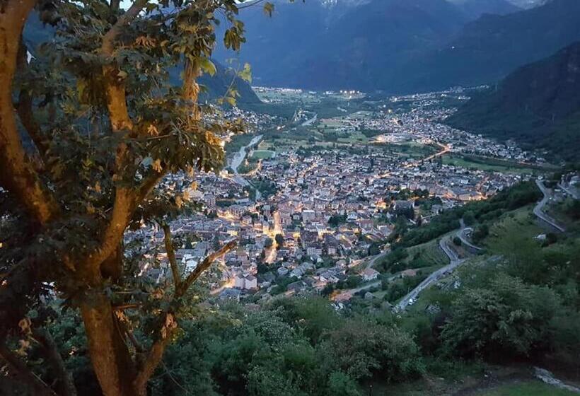 اتاق استاندارد سه تخته با چشمانداز, Foresteria B&b Vecchiascuola Pianazzola