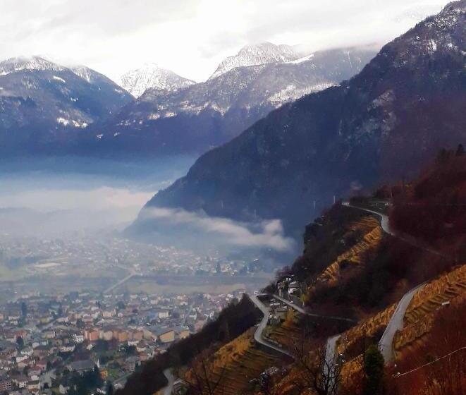 آپارتمان 1 خوابه با چشم‌انداز, Foresteria B&b Vecchiascuola Pianazzola
