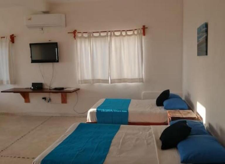 חדר סטנדרט לשלושה, Casa Mirador Salina Cruz