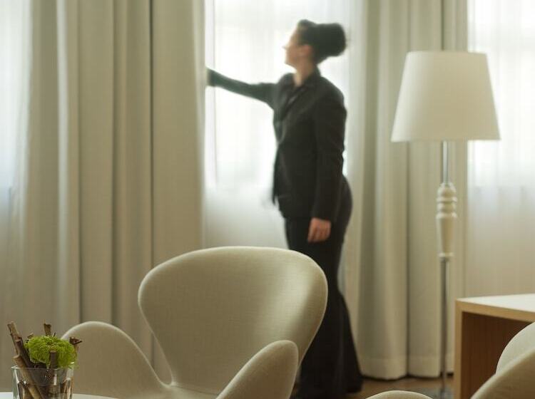 带1个卧室的豪华公寓, Hyperion Hotel Dresden Am Schloss