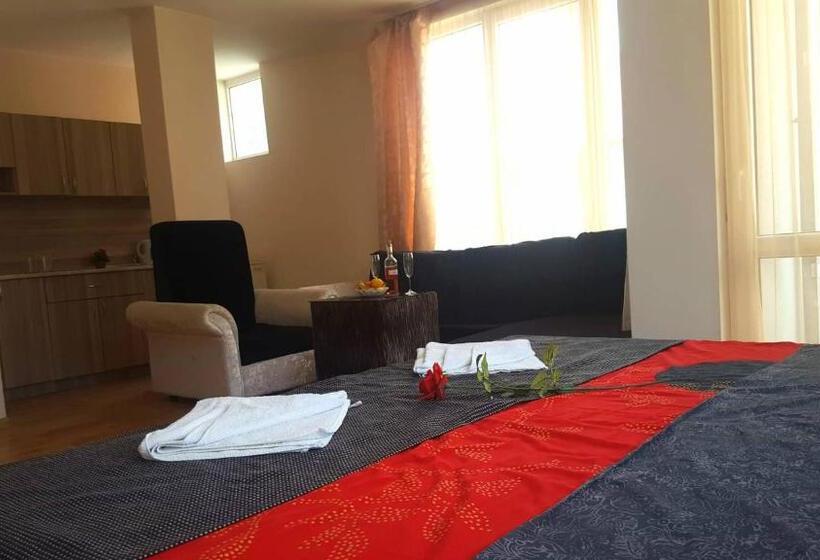 إستوديو قياسى سرير كينج, Family Hotel Solar Central