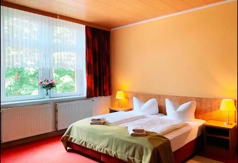 ２ベッドルームアパートメント, Traditionsgasthaus Goldener Löwe Riesa Restaurant & Pension